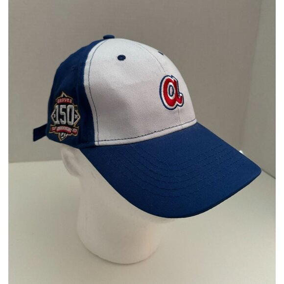 Atlanta Braves Cooperstown Collection Strapback Hat Cap Adjustable MLB Baseball - Picture 1 of 7